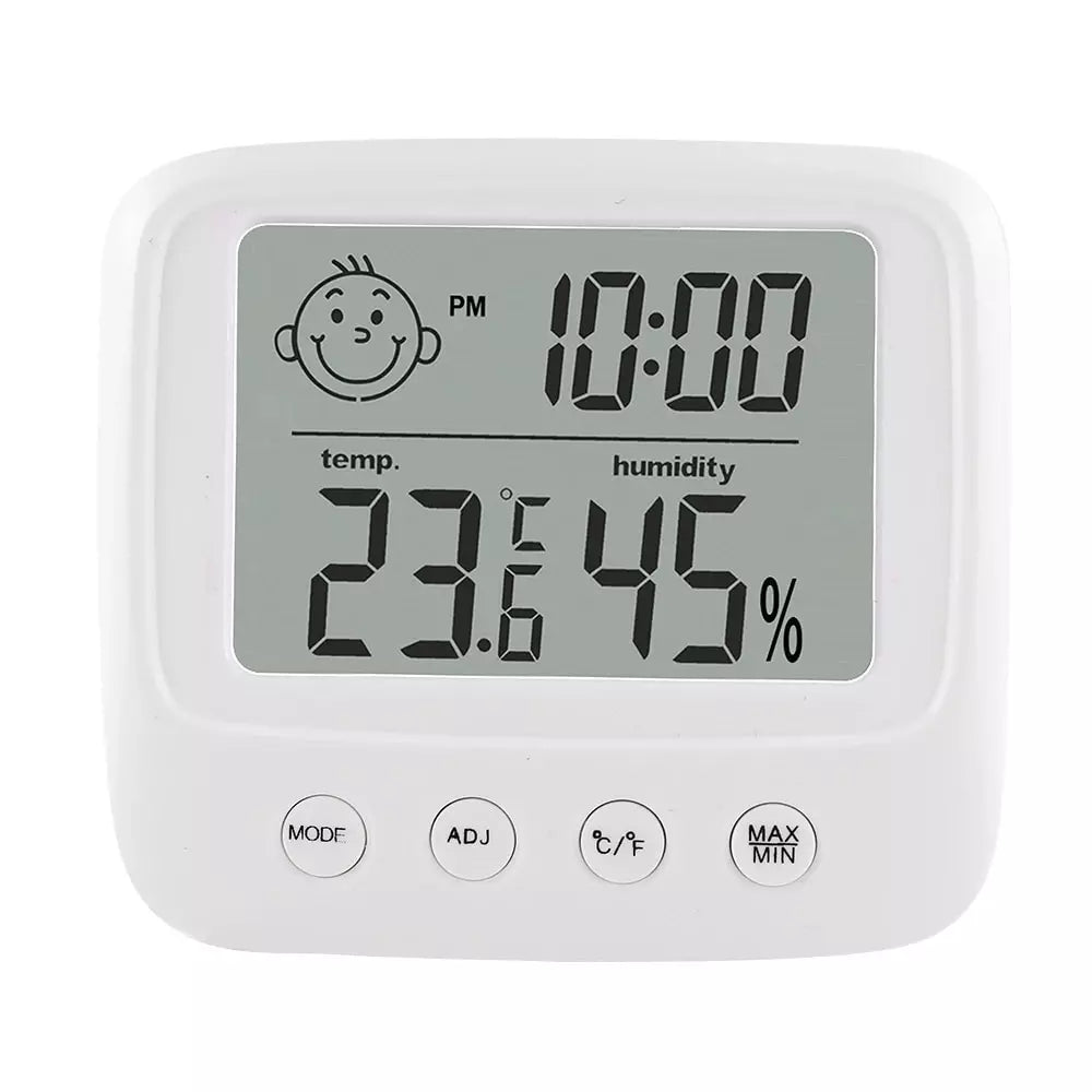 Thermomètre Et Hygromètre Denvironnement LCD Numérique, Grand